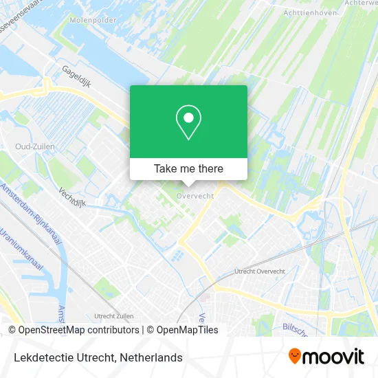 Lekdetectie Utrecht map