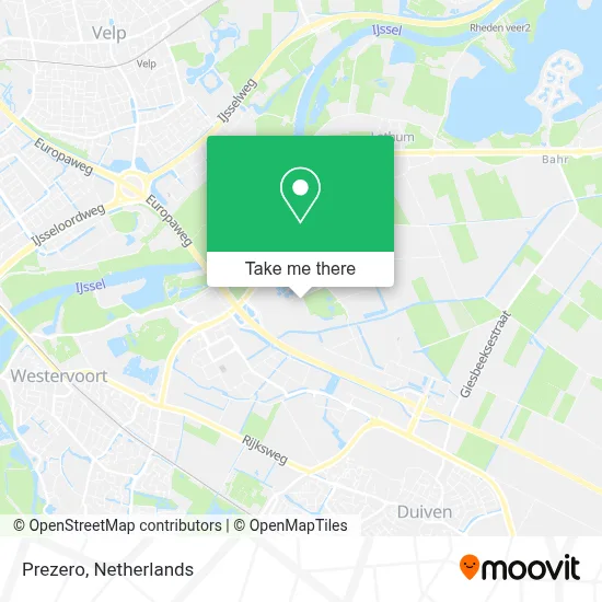 Prezero map