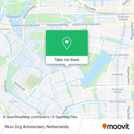 Rksv Dcg Amsterdam map