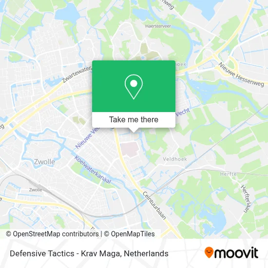 Defensive Tactics - Krav Maga map