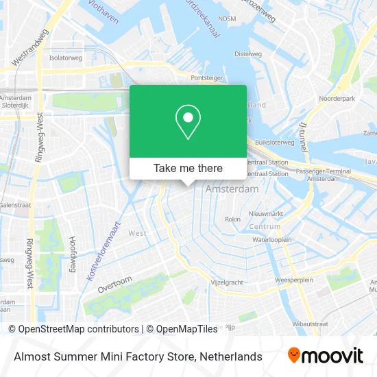Almost Summer Mini Factory Store map