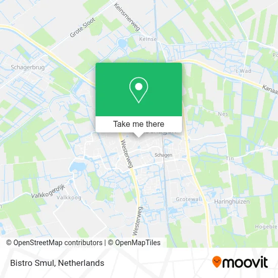 Bistro Smul map