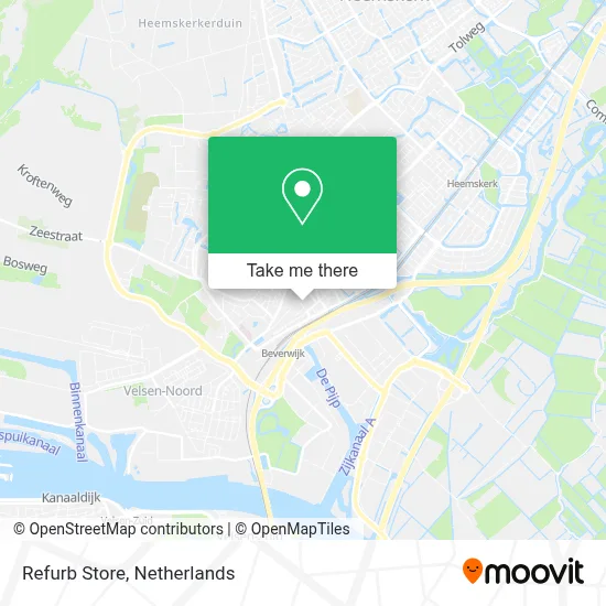 Refurb Store map