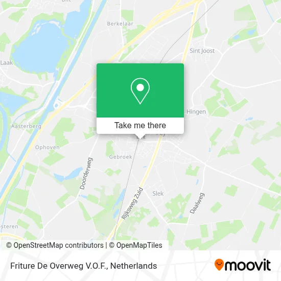 Friture De Overweg V.O.F. map
