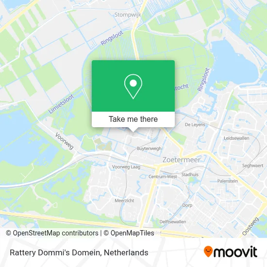 Rattery Dommi's Domein map
