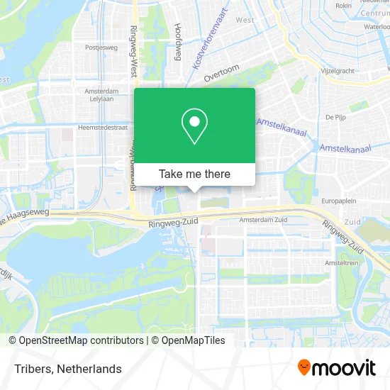 Tribers map