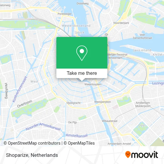 Shoparize map