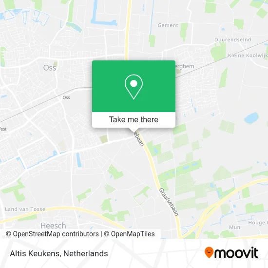 Altis Keukens map