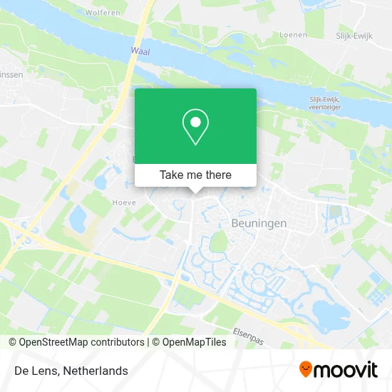 De Lens map