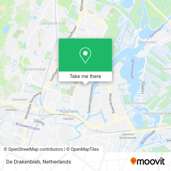 De Drakenbieb map