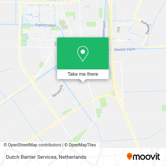 Dutch Barrier Services map
