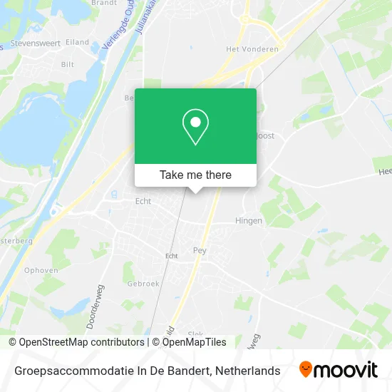 Groepsaccommodatie In De Bandert map