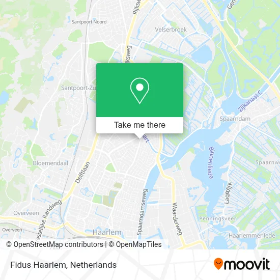 Fidus Haarlem map