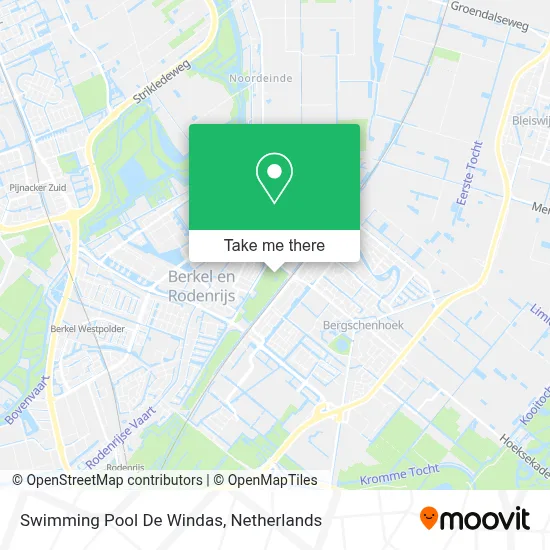 Swimming Pool De Windas map