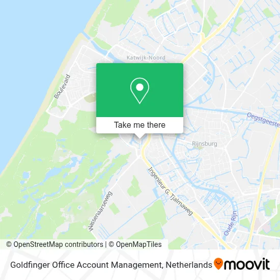 Goldfinger Office Account Management map