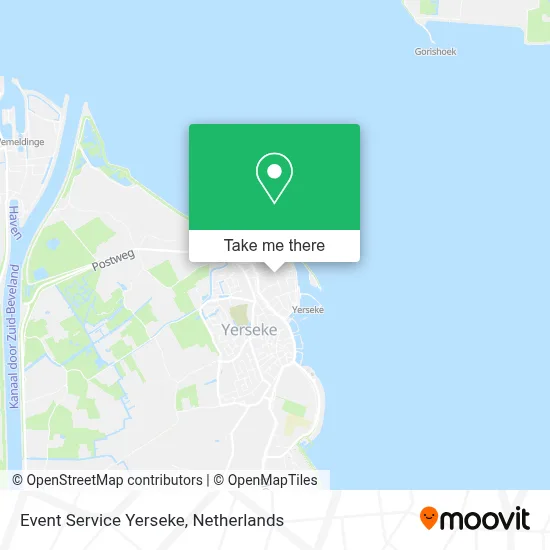 Event Service Yerseke map