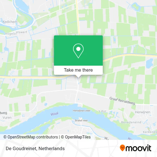 De Goudreinet map
