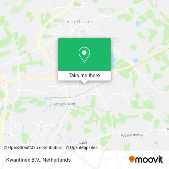 Kwantinex B.V. map