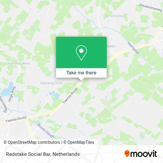 Radstake Social Bar map