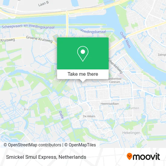 Smickel Smul Express map