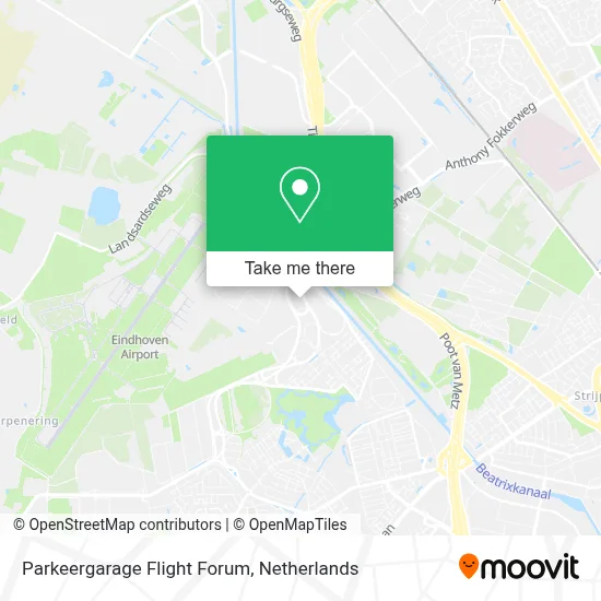 Parkeergarage Flight Forum map