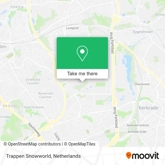 Trappen Snowworld map