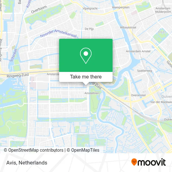 Avis map