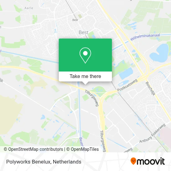 Polyworks Benelux map