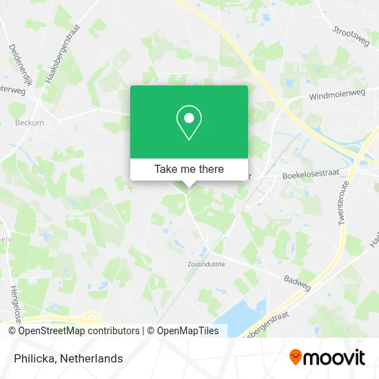 Philicka map
