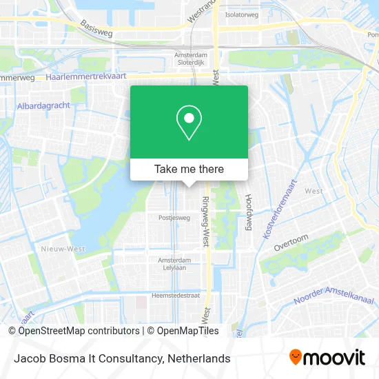 Jacob Bosma It Consultancy map