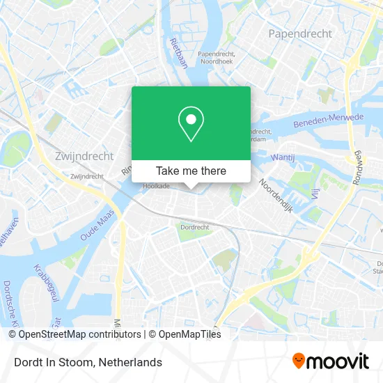 Dordt In Stoom map