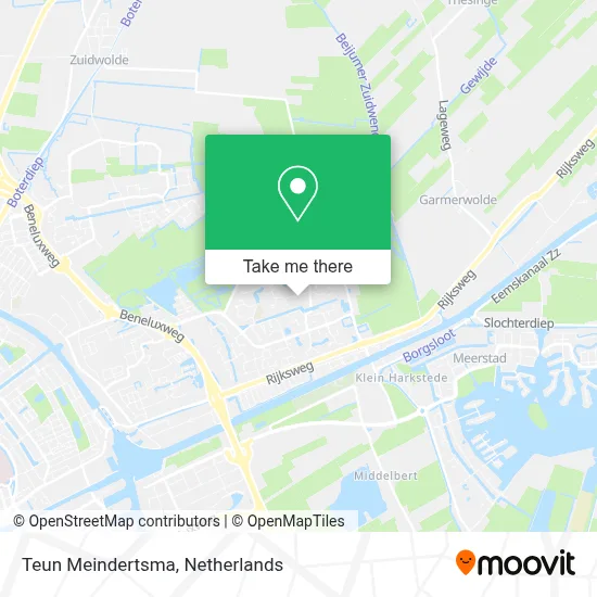 Teun Meindertsma map