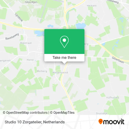 Studio 10 Zorgatelier map