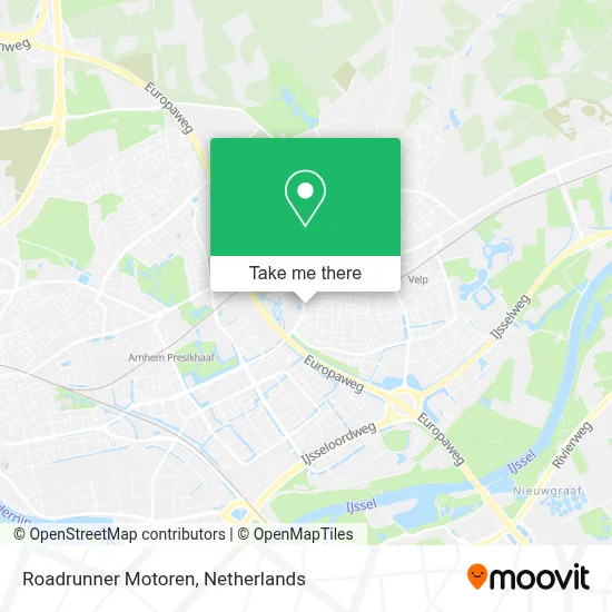 Roadrunner Motoren map