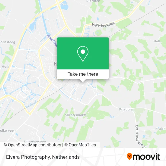 Elvera Photography map