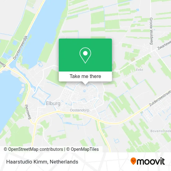Haarstudio Kimm map