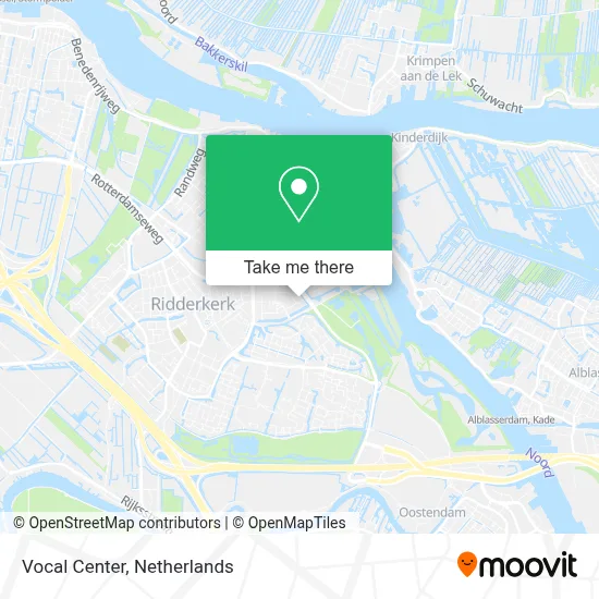 Vocal Center map