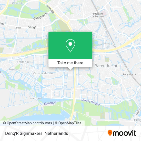 Denq'R Signmakers map