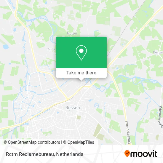 Rctm Reclamebureau map