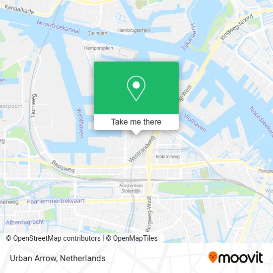 Urban Arrow map