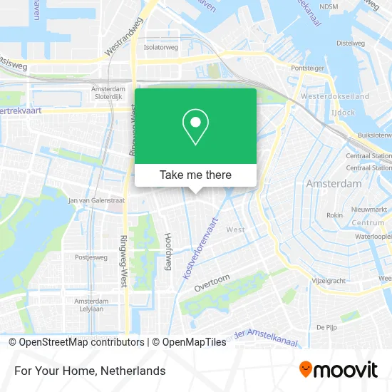 For Your Home map
