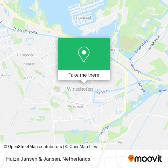 Huize Jansen & Jansen map