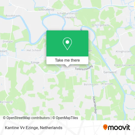 Kantine Vv Ezinge map