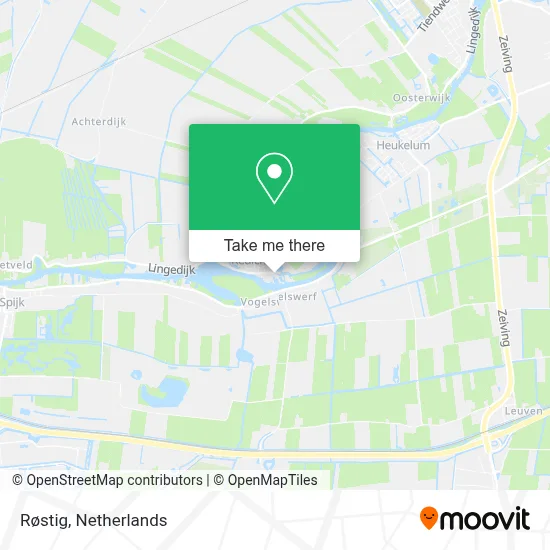 Røstig map