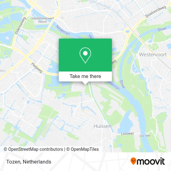 Tozen map
