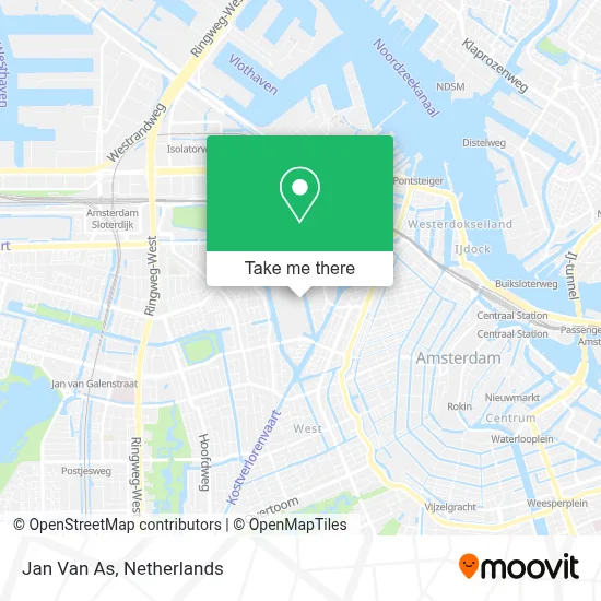 Jan Van As map