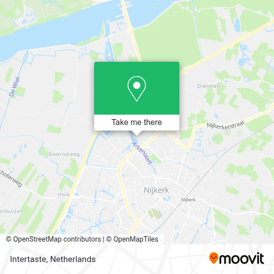 Intertaste map