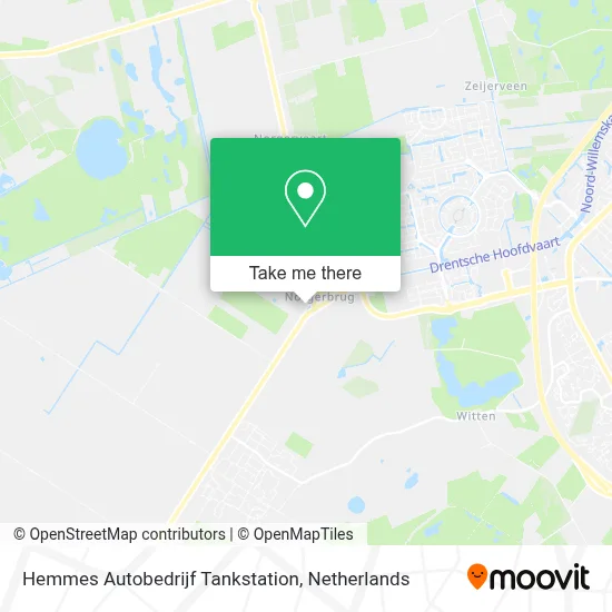 Hemmes Autobedrijf Tankstation map
