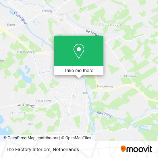 The Factory Interiors map