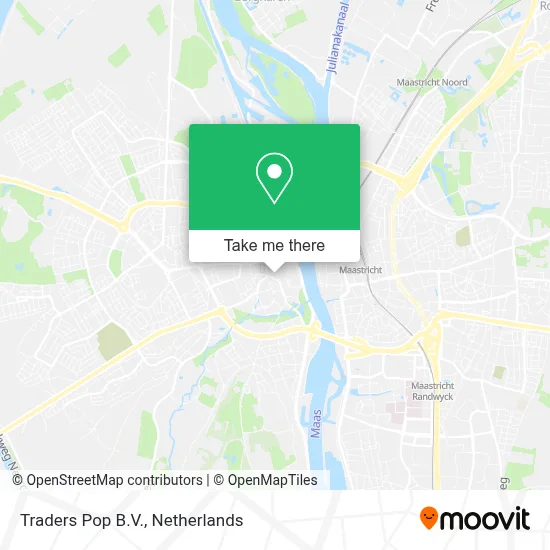 Traders Pop B.V. map